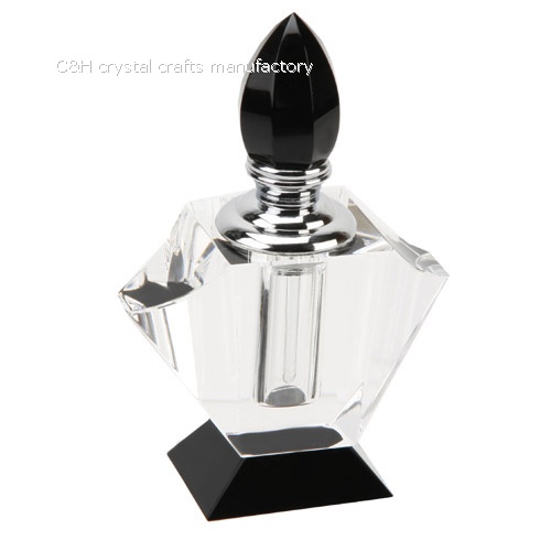 crystal perfume bottle