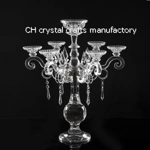 crystal candelabra for events chcc078