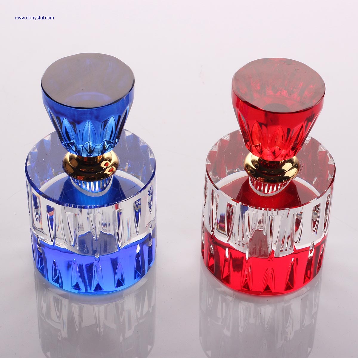 crystal perfume bottle set