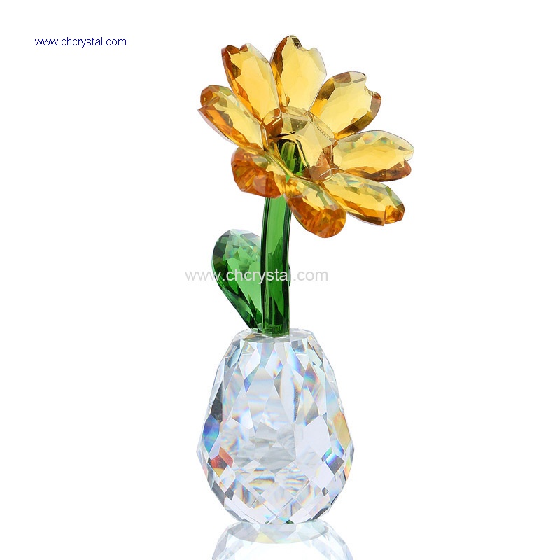 crystal flower gift