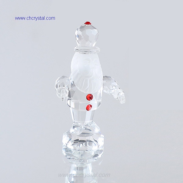 crystal santa claus