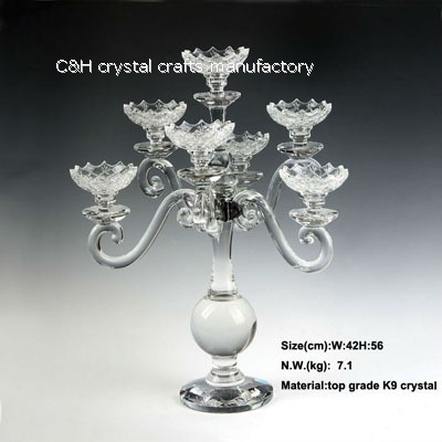 crystal candelabra