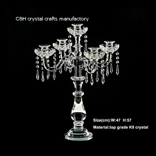 crystal candelabra