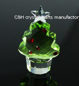 crystal christmas tree