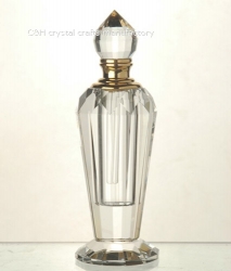 crystal perfume bottle