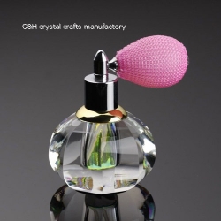 crystal perfume bottle