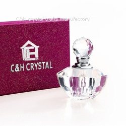 crystal perfume bottle