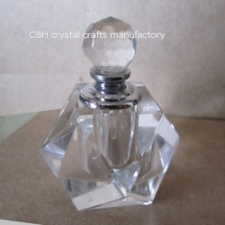 crystal perfume bottle