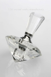 crystal perfume bottle