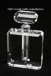 crystal perfume bottle