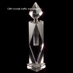 crystal perfume bottle