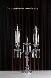 wedding crystal candelabra centerpieces