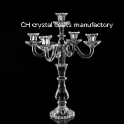 crystal candelabra for events chcc029