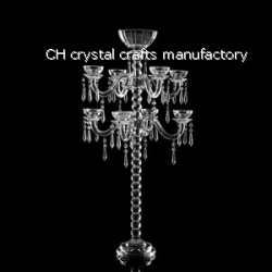 crystal candelabra for events chcc079
