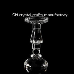 crystal candle holder