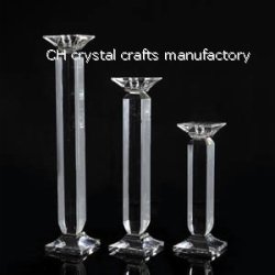 crystal candle holder