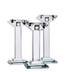 crystal tealight candleholder set