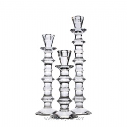 crystal candlestick candleholder set