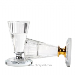 crystal candlestick candleholder set