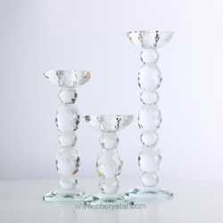 crystal candleholder set