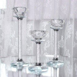 crystal tealight candleholder set