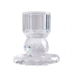 crystal candlestick candleholder set