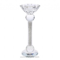 crystal tealight candleholder