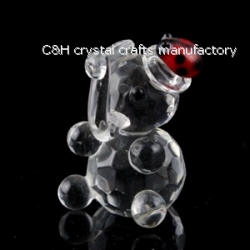 crystal elephant animal figurines