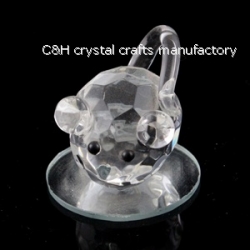 crystal mouse animal figurines