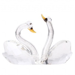 crystal couple geese