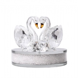 crystal couple geese