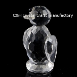 crystal duck animal figurines