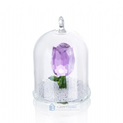 crystal purple flower gift