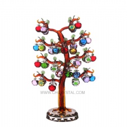crystal apple tree with48pcs apples