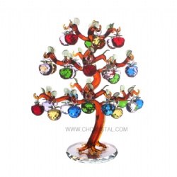 crystal apple tree with 32pcs apples