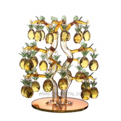 crystal pineapple tree with 28pcs pineapples