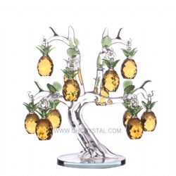 crystal pineapple tree with 12pcs pineapples