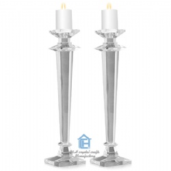 crystal candleholder set