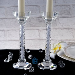 crystal tealight candleholder set