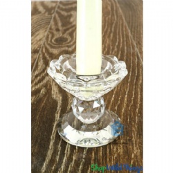 crystal candleholder