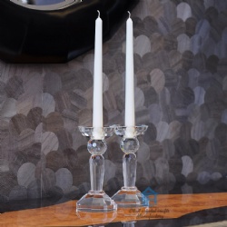 crystal candleholder