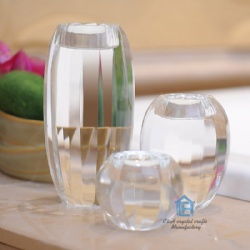 crystal tealight candleholder set