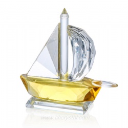 crystal sailboat