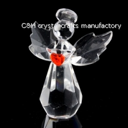 crystal angel figurine gift