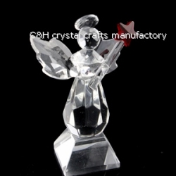 crystal angel figurine gift