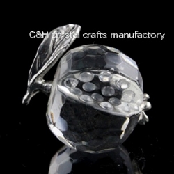 crystal pomegranate model gift