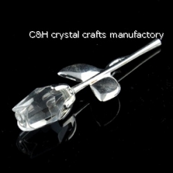 crystal rose gift