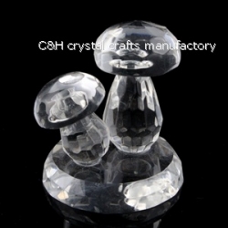 crystal mushroom model gift