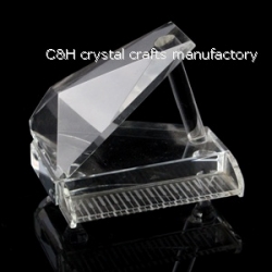 crystal piano model gift