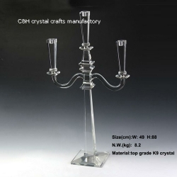 crystal candelabra